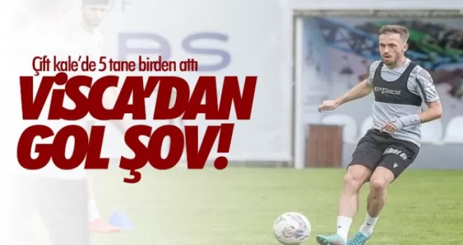 Visca'dan gol şov!