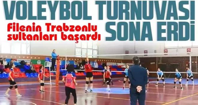 Voleybol Turnuvası sona erdi