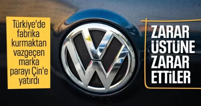 Volkswagen Çin’de kan kaybetmeye devam ediyor