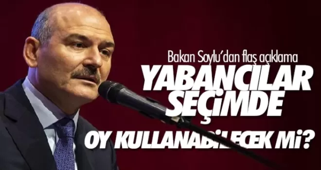 Yabancılar seçimde oy kullanabilecek mi?