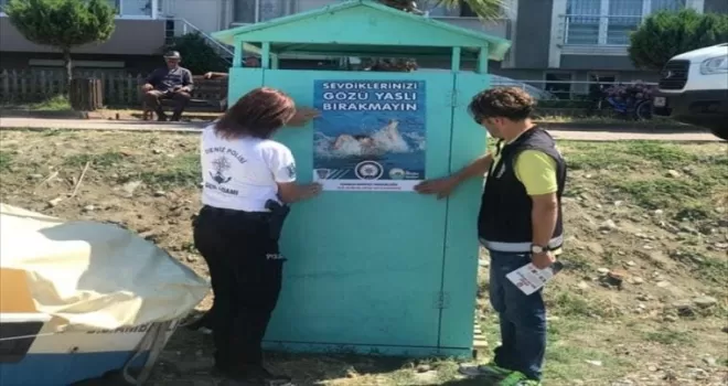 Yakakent’te polisten boğulmalara karşı uyarı