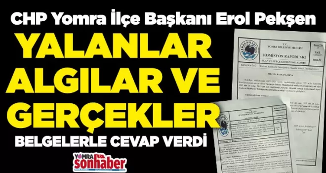 YALANLAR ALGILAR VE GERÇEKLER