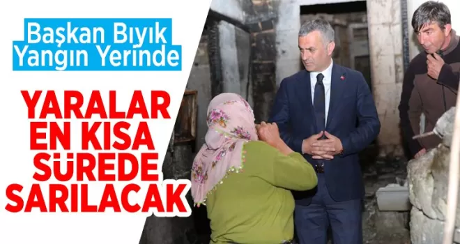 Yaralar kısa sürede sarılacak