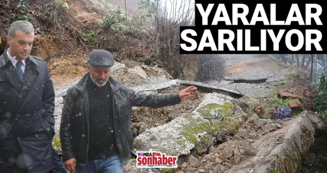  Yaralar sarılıyor