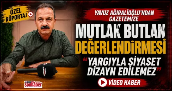 Yargıyla Siyaset Dizayn Edilemez