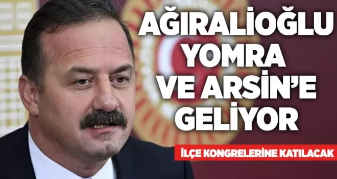 Yavuz Ağıralioğlu Trabzon’a Geliyor