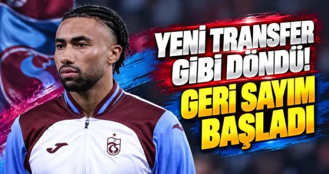 YENİ TRANSFER GİBİ DÖNDÜ! GERİ SAYIM BAŞLADI!