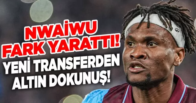 Yeni Transferden Altın Dokunuş