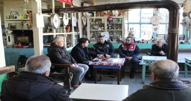 Yeniçağa Kaymakamı Kini’den köy ziyaretleri