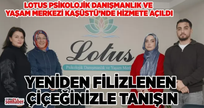 YENİDEN FİLİZLENEN  ÇİÇEĞİNİZLE TANIŞIN