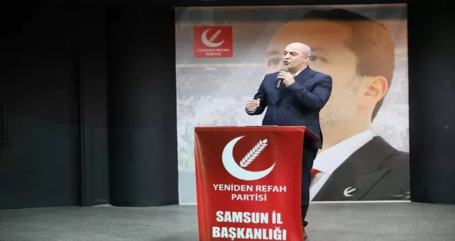 Yeniden Refah Partisi Genel Başkan Yardımcısı Cengiz Zor, Samsun’da konuştu: