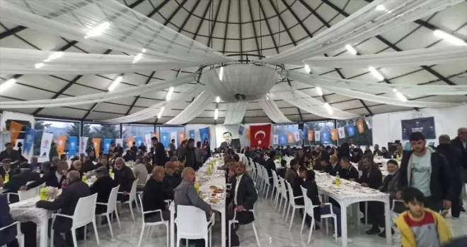 Yeşilyurt’ta AK Parti İlçe Başkanlığınca iftar programı düzenlendi