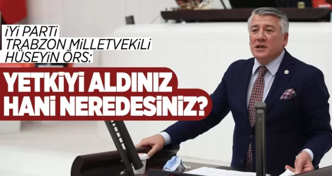 Yetkiyi aldınız hani neredesiniz?