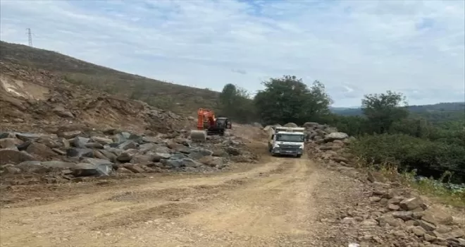 Yığılca’da yapılacak TOKİ konutlarının hafriyat çalışmaları başladı