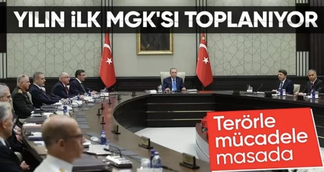 Yılın ilk MGK toplantısı bugün! Gündemde terörle mücadele var