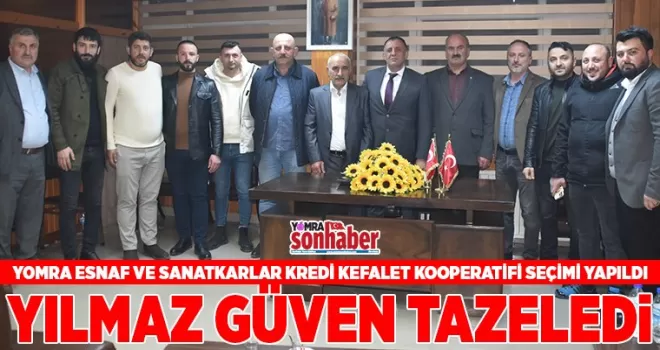 Yılmaz yeniden başkan