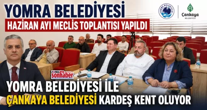 Yomra Belediyesi ile Çankaya Belediyesi Kardeş Kent Oluyor