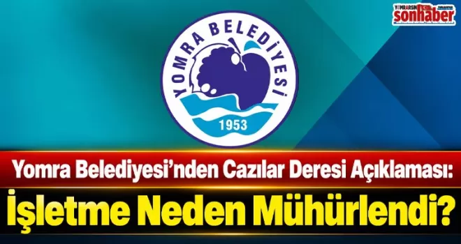 Yomra Belediyesi’nden Cazılar Deresi Açıklaması: İşletme Neden Mühürlendi?