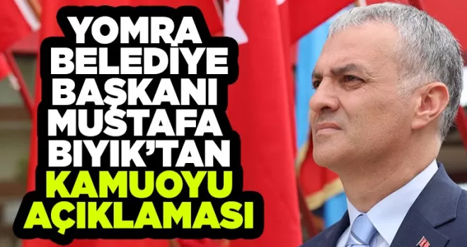 Yomra Belediyesi’nden  KAMUOYU AÇIKLAMASI