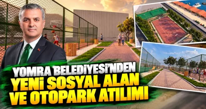 Yomra Belediyesi’nden yeni sosyal alan ve otopark atılımı