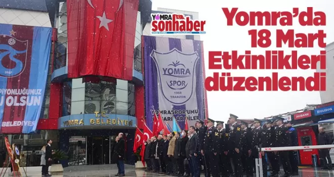 Yomra’da 18 Mart Etkinlikleri