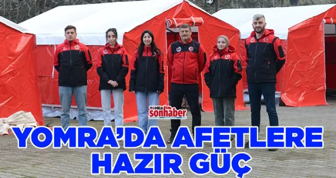 YOMRA’DA AFETLERE HAZIR GÜÇ
