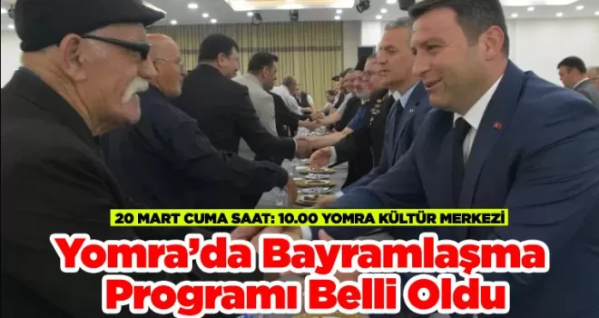 Yomra’da Bayramlaşma  Programı Belli Oldu