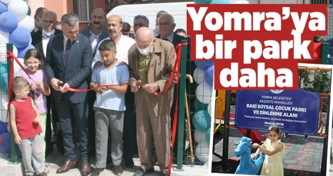 Yomra’da bir park daha