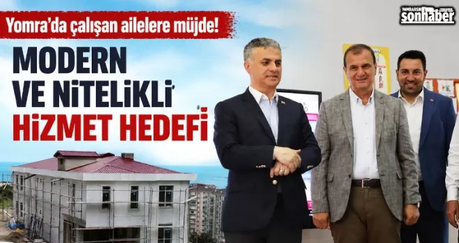 Yomra’da çalışan ailelere müjde!