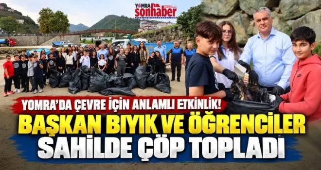 Yomra’da Çevre İçin Anlamlı Etkinlik! 