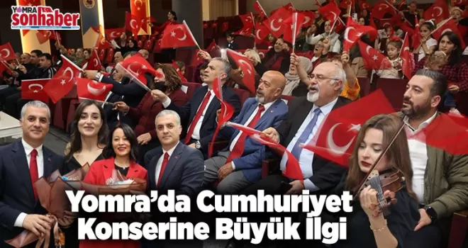 Yomra’da Cumhuriyet  Konserine Büyük İlgi