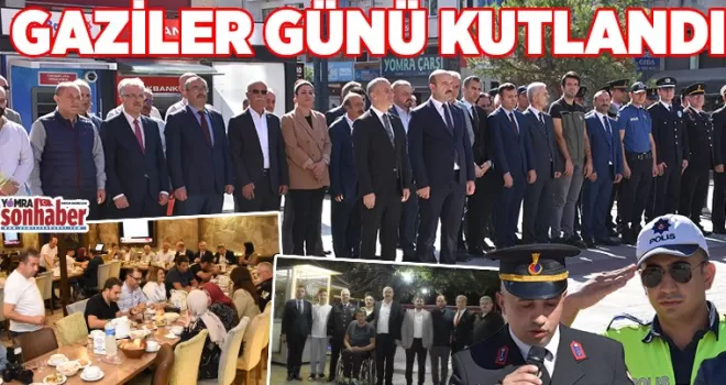 Yomra’da Gaziler günü kutlandı