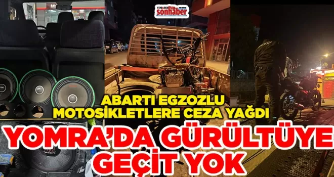 Yomra’da Gürültüye Geçit Yok: Abartı Egzozlu Motosikletlere Ceza Yağdı