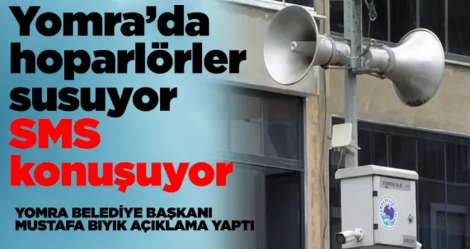 Yomra’da hoparlörler susuyor, SMS konuşuyor