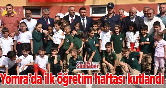 Yomra’da ilk öğretim haftası kutlandı