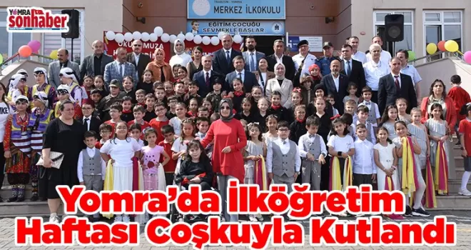 Yomra’da İlköğretim Haftası Coşkuyla Kutlandı