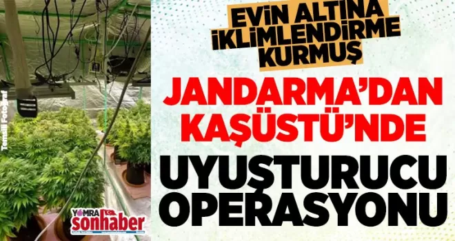 YOMRA’DA JANDARMA’DAN UYUŞTURUCU OPERASYONU