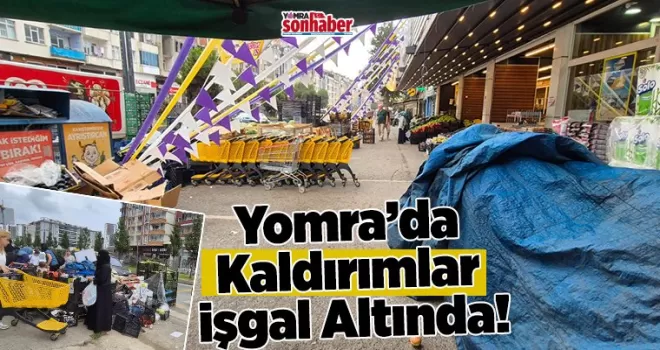 “Yomra’da Kaldırımlar  İşgal Altında!”