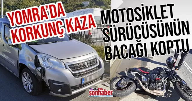 Yomra’da korkunç kaza