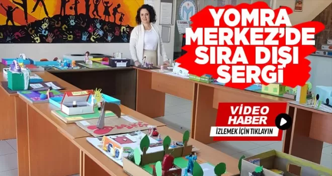Yomra’da Merkez'de Sıra Dışı Sergi