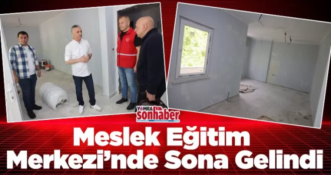 Yomra’da Meslek Eğitim Merkezi’nde Sona Gelindi