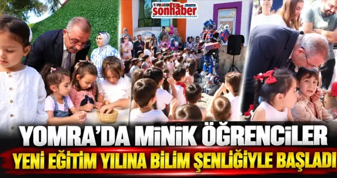 Yomra’da Minik Öğrenciler Yeni Eğitim Yılına Bilim Şenliğiyle Başladı