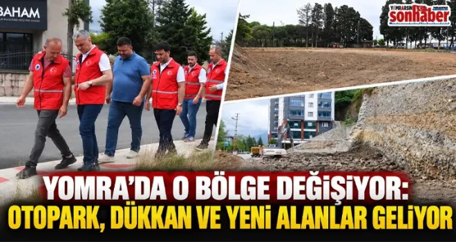Yomra’da O Bölge Değişiyor: Otopark, Dükkan ve Yeni Alanlar Geliyor