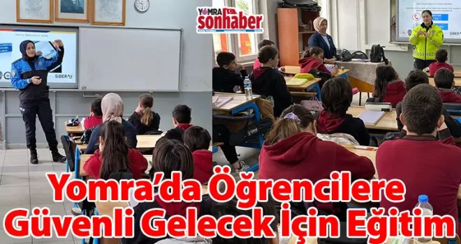 Yomra’da Öğrencilere  Güvenli Gelecek İçin Eğitim