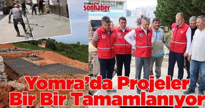 Yomra’da Projeler Bir Bir Tamamlanıyor