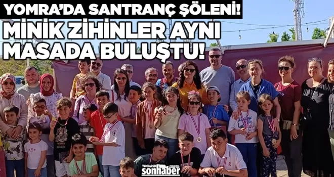 Yomra’da Satranç Şöleni! Minik Zihinler Aynı Masada Buluştu