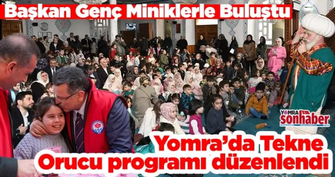 Yomra’da Tekne Orucu Programı Düzenlendi