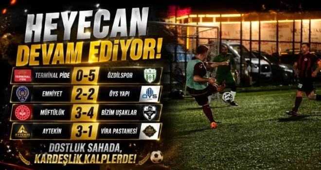 Yomra’da Turnuva Heyecanı Dördüncü Gününde Sürdü
