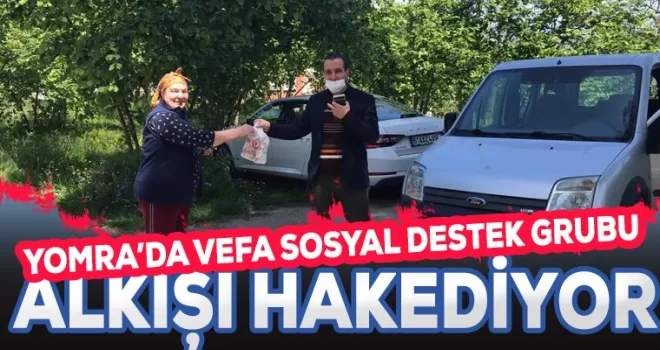 Yomra'da Vefa Sosyal Destek Grubu Alkışı hakediyor
