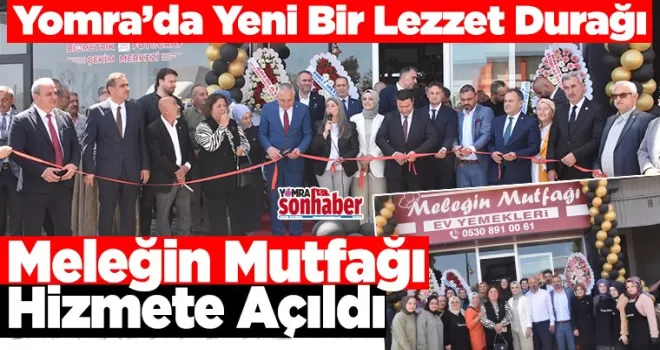 Yomra’da Yeni Bir Lezzet Durağı: Meleğin Mutfağı Hizmete Açıldı